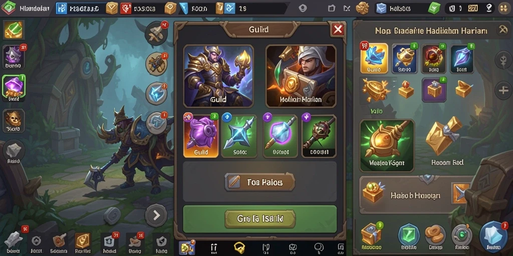 Screenshot menunjukkan karakter yang dapat dipersonalisasi oleh pemain.
