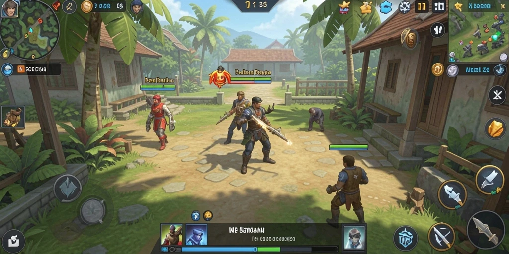 Level menantang yang membuat adrenalin meningkat.
